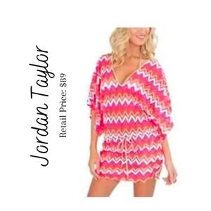 Jordan Taylor Collection Chevron Cover Up
